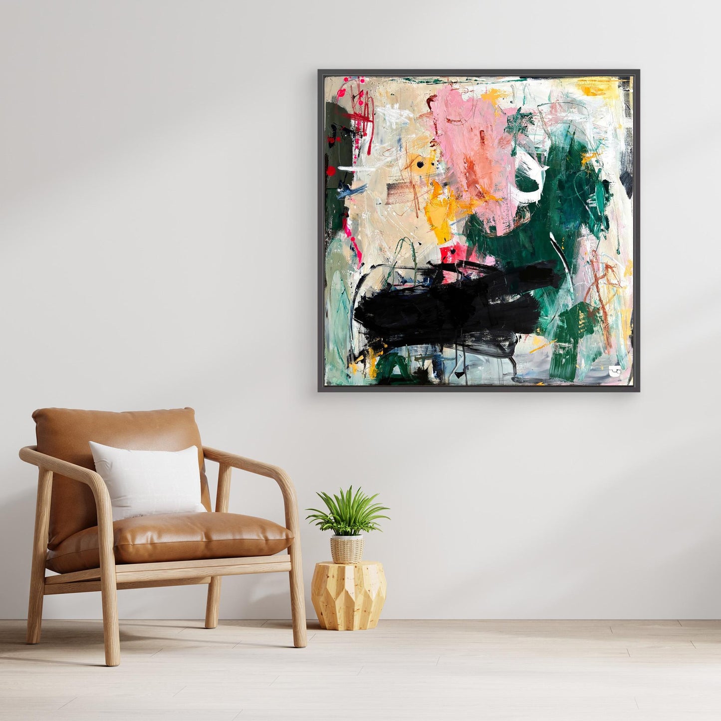 Canvas Print: "The Answer"