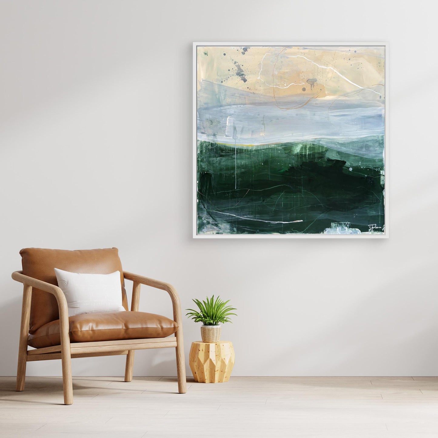 Canvas Print: "It’s morning, so we’re heading to the movies"