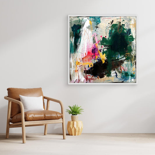 Canvas Print: "The Question"