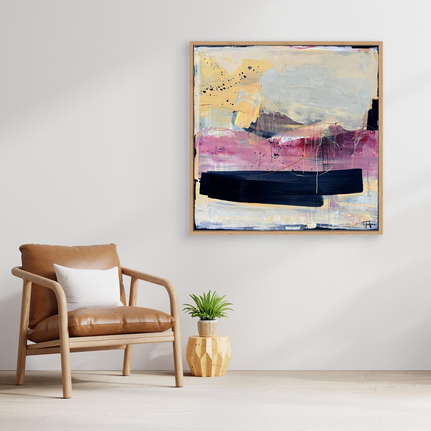Canvas Print: "Drifting through the backyard of Christiania"