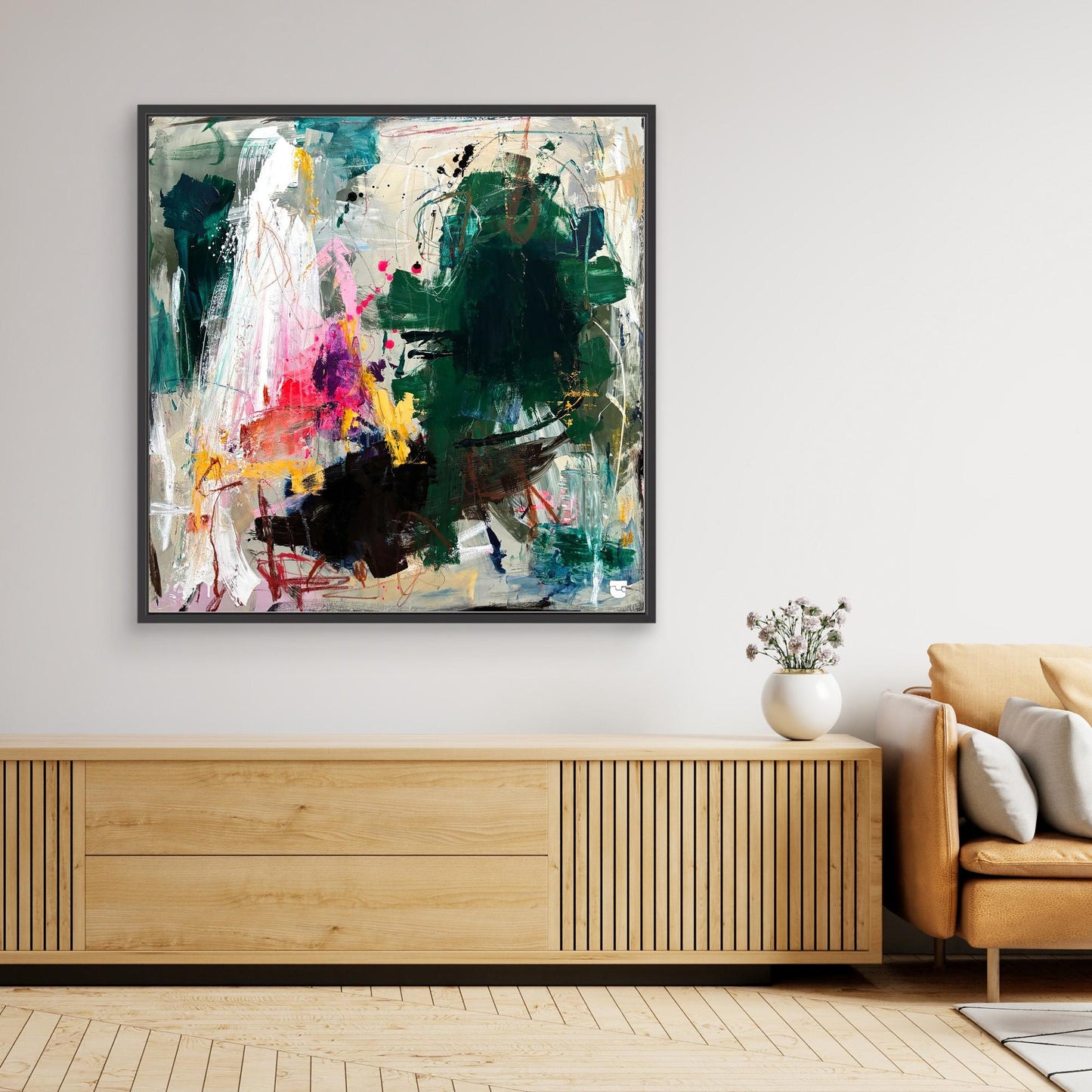 Canvas Print: "The Question"