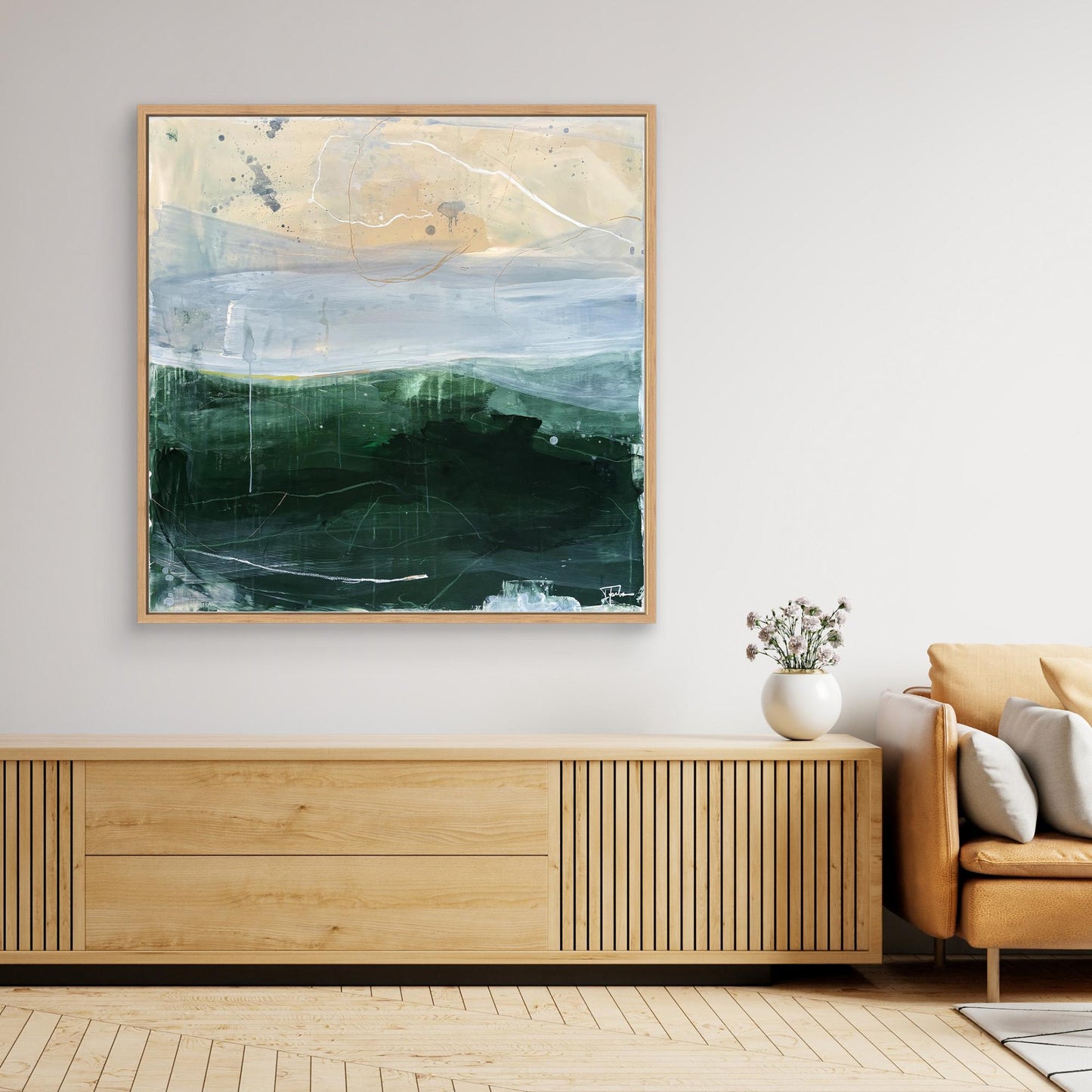 Canvas Print: "It’s morning, so we’re heading to the movies"