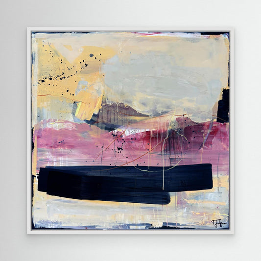 Canvas Print: "Drifting through the backyard of Christiania"