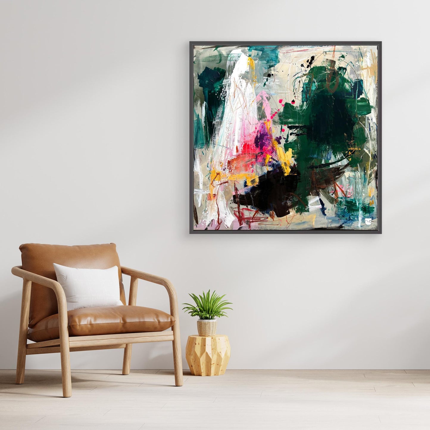 Canvas Print: "The Question"