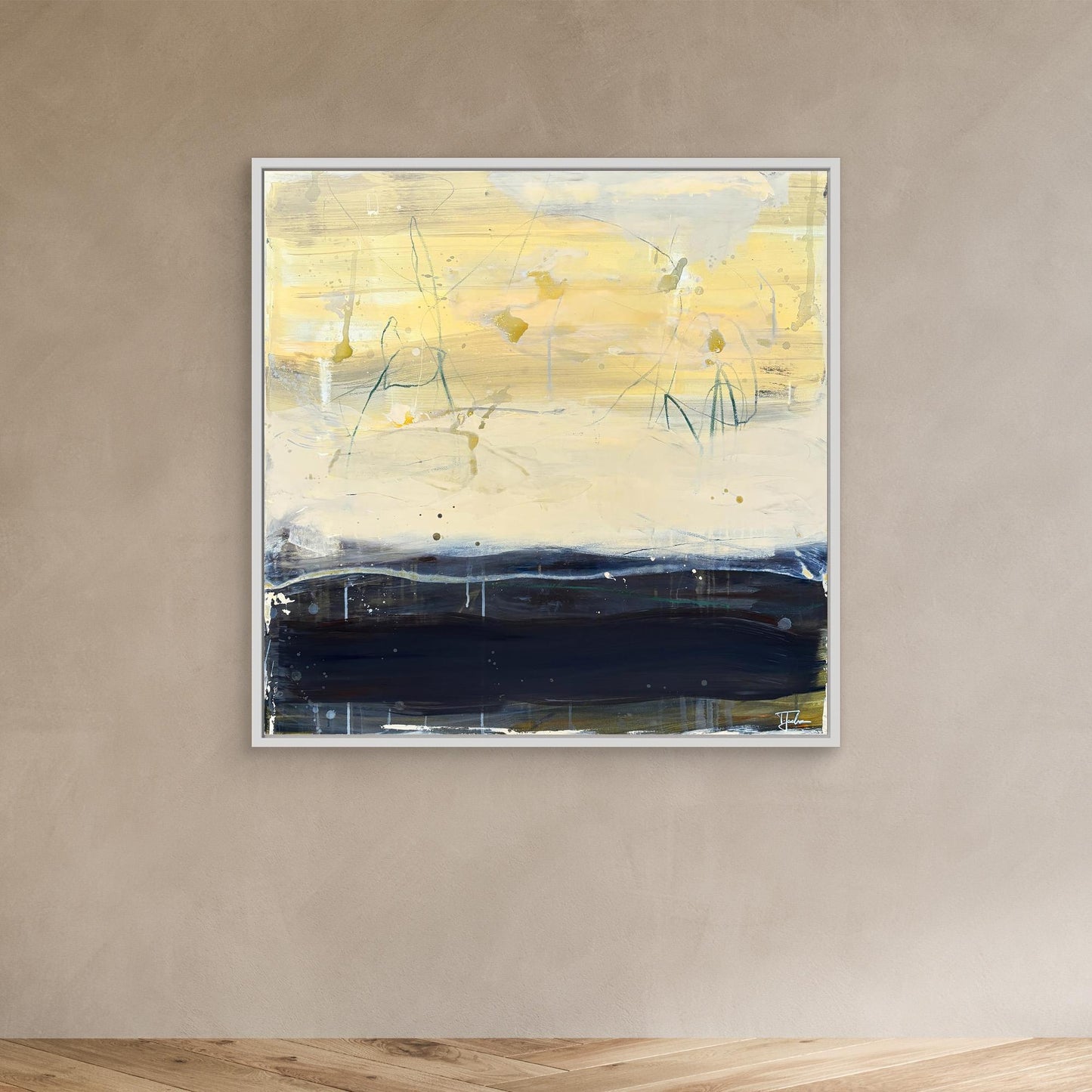 Canvas Print: "Copenhagen on a summer day, seen from the Opera Park"