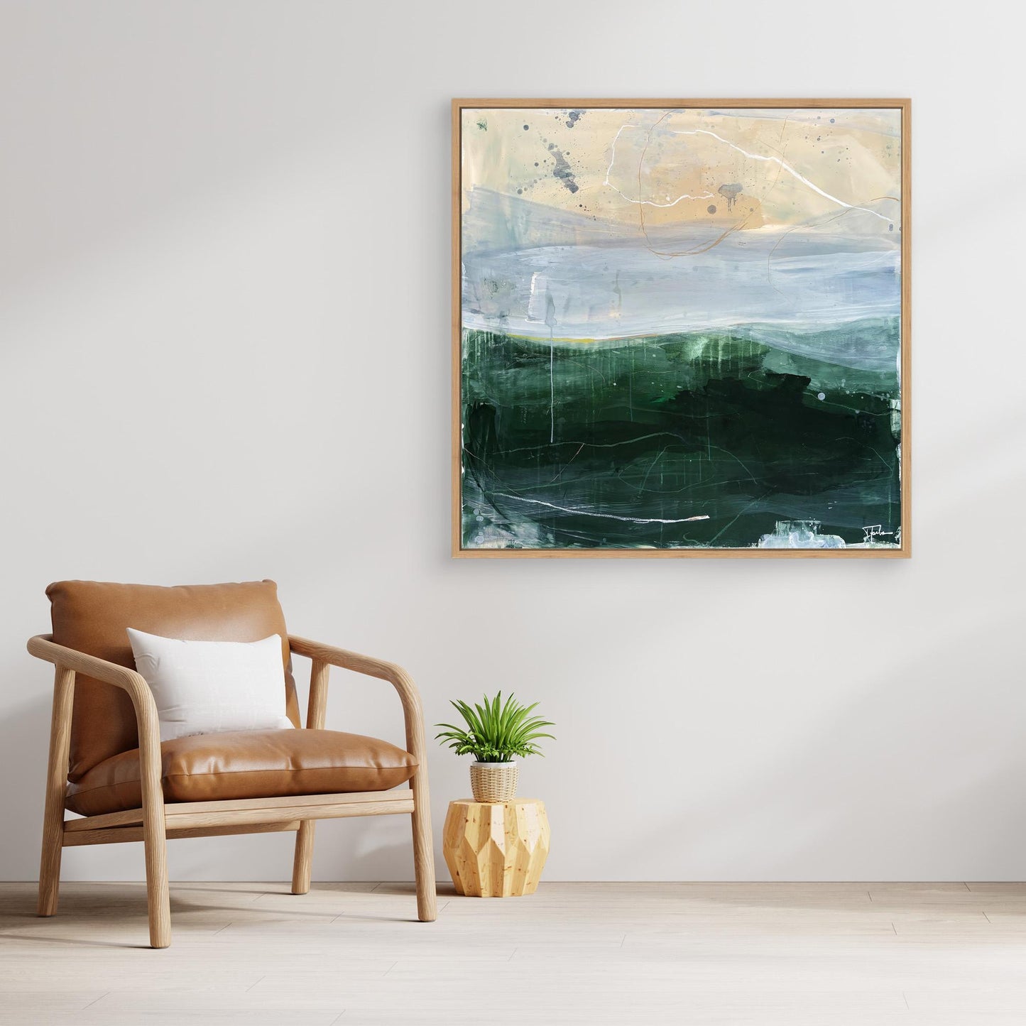 Canvas Print: "It’s morning, so we’re heading to the movies"