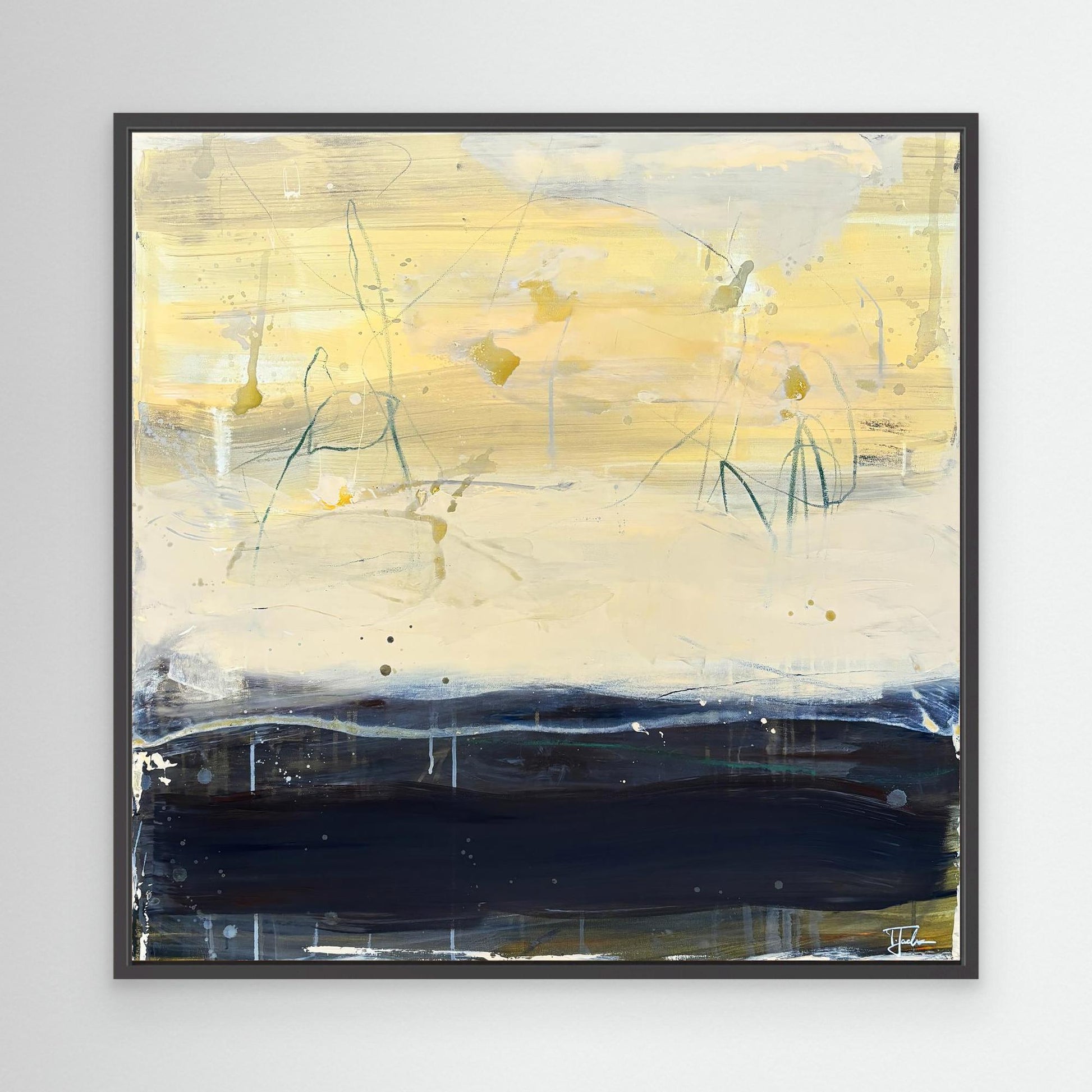 Canvas Print: "Copenhagen on a summer day, seen from the Opera Park"