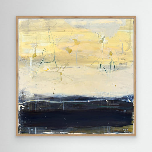 Canvas Print: "Copenhagen on a summer day, seen from the Opera Park"