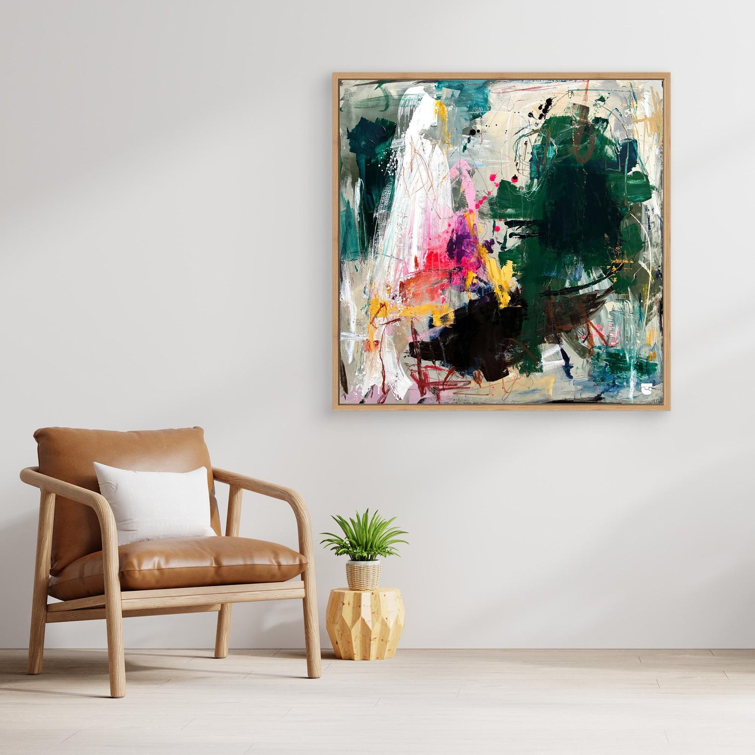 Canvas Print: "The Question"