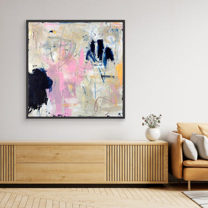 Canvas Print: "The truth about the missing guitar solo"