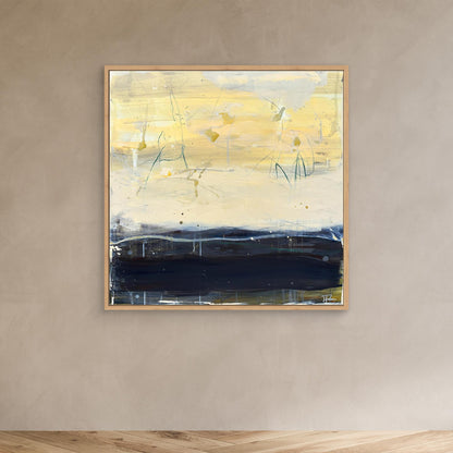 Canvas Print: "Copenhagen on a summer day, seen from the Opera Park"