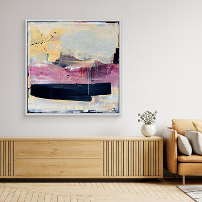 Canvas Print: "Drifting through the backyard of Christiania"