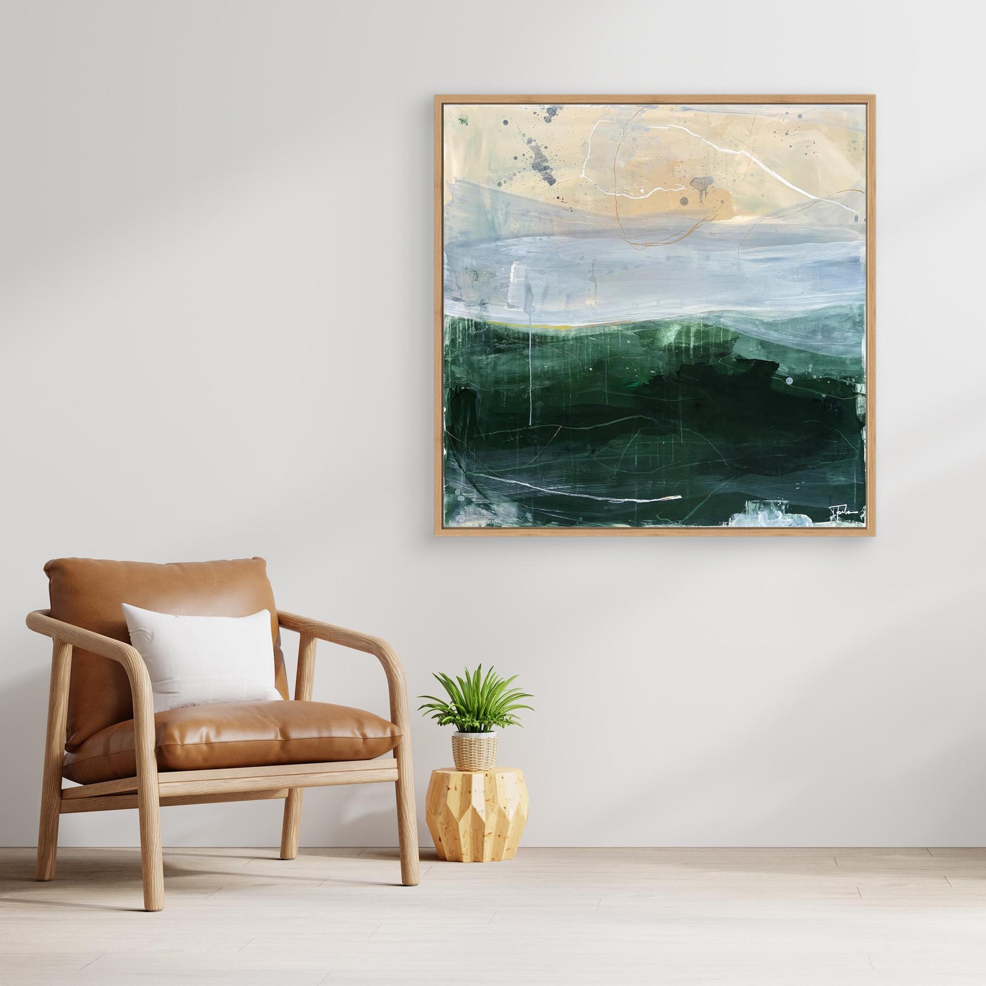 Canvas Print: "It’s morning, so we’re heading to the movies"